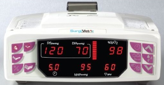 小動(dòng)物全能監(jiān)護(hù)儀SurgiVet V6004