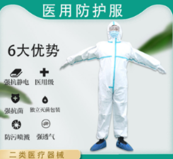 朱氏醫(yī)用一次性防護(hù)服