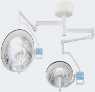 雙頭吊式LED手術(shù)無(wú)影燈E700-500